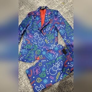 Suitmaster Holiday Boys Suit Size M